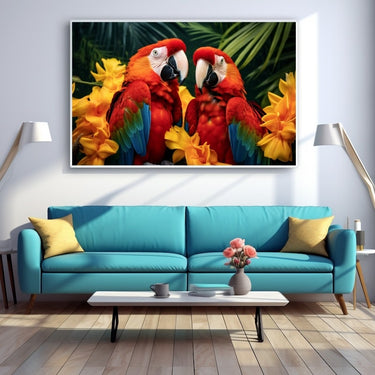 Parrots Canvas